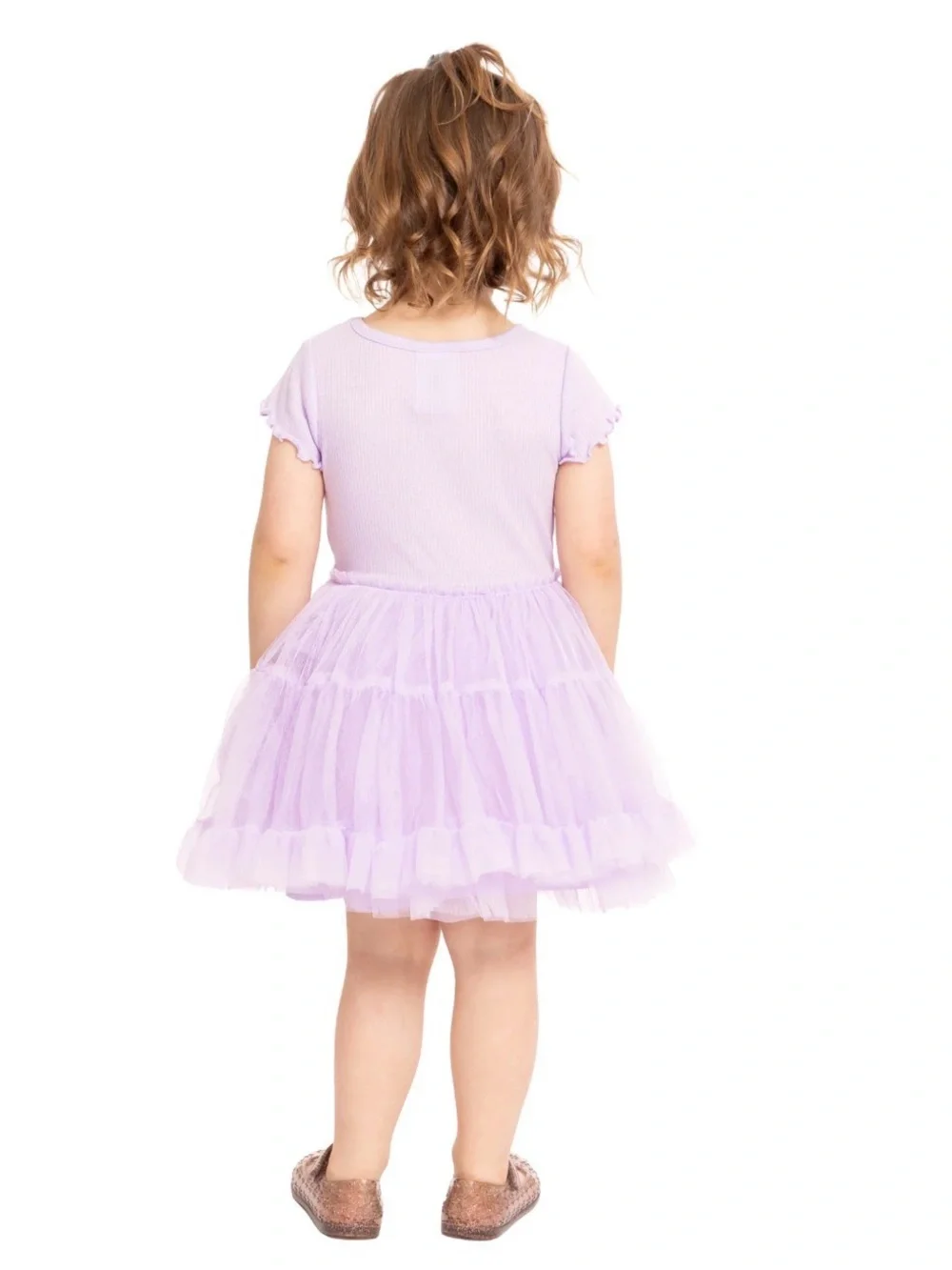Disney Girls Lavender Tulle Princess Dress
